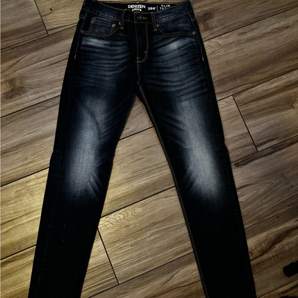 Denizen from Levi's Blue Slim Jeans Classic Style